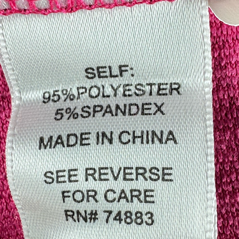 Halogen Pink Textured Ruffle Sleeve Tank Top - Picture 4 of 6